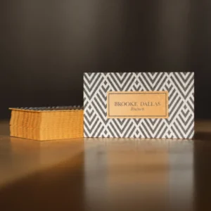 Painted Edge Business Cards