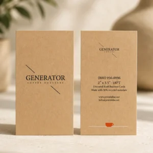 Kraft Business Cards