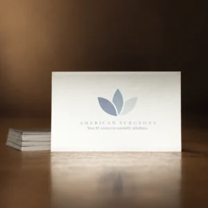 Pearl Metallic Business Cards