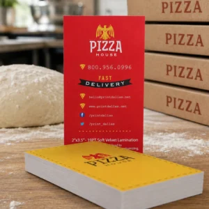 Suede Business Cards