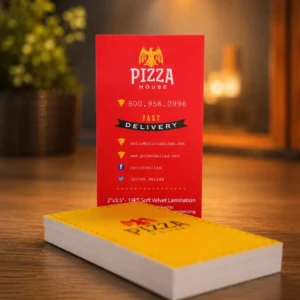 Suede Business Cards
